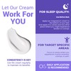 Magnesium Cream for Sleep & Muscle Relief: Topical Night Calming