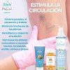 Kit Vrc Hielo Mineral Rusco Circulación, Dolor Y Varice