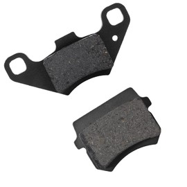 KAMIER Brake Pads for 196cc 212cc 6.5hp Coleman Powersports KT196 CK196 GK200 BK200 RTK200 98cc 100cc 2.8hp CK100 SK100 CK100-S Go Kart RTK100 150cc Hammerhead Mudhead TrailMaster Go Kart Cart Parts