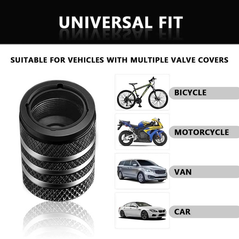 GKmow Pack-5 Tire Valve Stem Cap Cover, Dog Paw Tire
