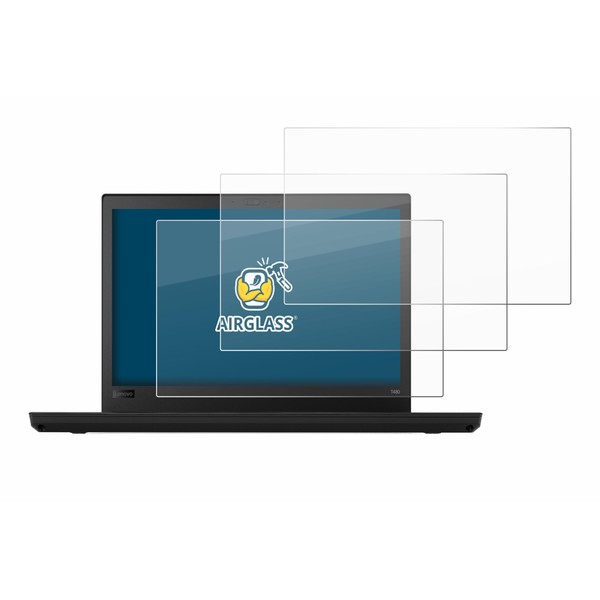 BROTECT Protective Glass for Lenovo ThinkPad T480 (Pack of 3)