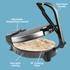 CucinaPro Electric Tortilla Maker - 10" Roti, Flatbread, Non-Stick Cooking
