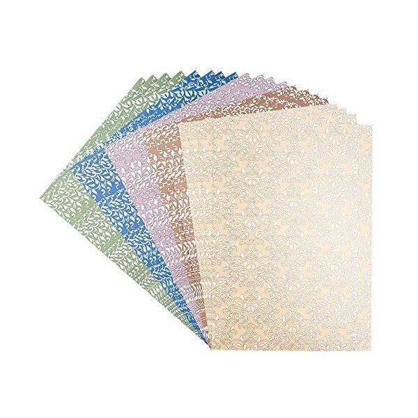 Ideen mit Herz Decorative Paper Pearl, Decorative Cardboard, 20 Sheets
