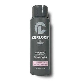CURLOOK Curly Hair Shampoo - Sulfate Free - 400ml (13.5 oz) - For daily use to enhance curls texture
