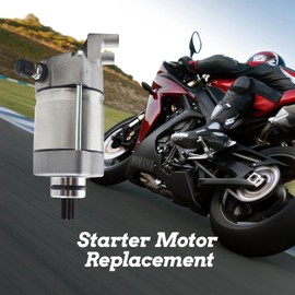 KARSEE Starter Motor Compatible with Yamaha R1 YZFR1 YZF-R1 2004-2008 5VY-81890-00-00 5VY-81890-01-00 5VY-81890-02-00 4C8-81890-01-00