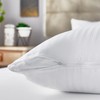 Pikolin Home - Ticking Pillowcase - 100% Cotton, white, 40