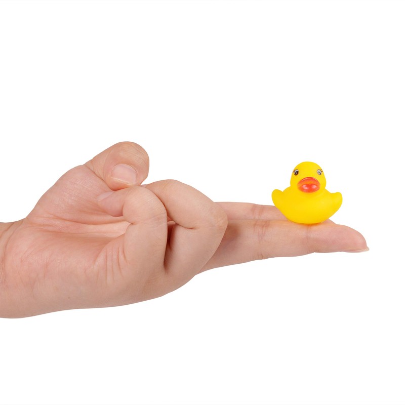 Maliweg 54-Pack Mini Ducks, Mini Colorful Rubber Duckies Bath Toy
