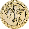 Zahnfee Münze Kleine Zahnfee Gold beschichtet