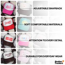 It is What It is and It is Not Great Trucker Hat | Vintage Raccoon Funny Meme | Premium Foam Snapback Hat for Men & Women (US, Alpha, One Size, Black/White)