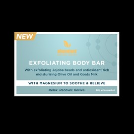 Abundant Natural Health Exfoliating Body Bar 90g
