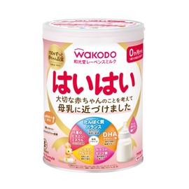 【Wakodo】 Lebens Milk Haihai 810g Powdered Milk [From 0 Months to Around 1 Year] Baby Milk with DHA and Arachidonic Acid