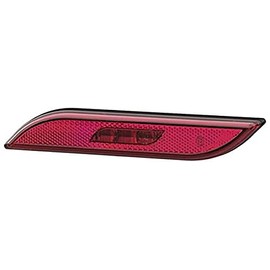 HELLA 2PS 013 307-051 Side Marker Light - Shapeline Style - LED - 12/24V - Glued - Lens Colour: Red - Cable: 250mm - left