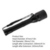 IPX5 Zoomable Infrared Flashlight Handheld 850nm IR Night Vision Flashlight