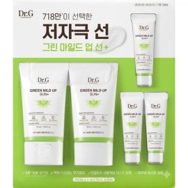 Dr.G 닥터지 그린 마일드 업 선크림 50ml x 2개 + 10ml x 3개