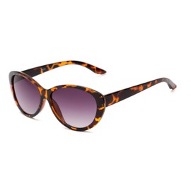 Cat Eye Reading Sunglasses in Brown Tortoise with Smoke Lenses by Readers.com | The Mary | +2.00