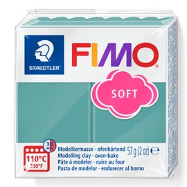 STAEDTLER 8020-T36 FIMO Soft Oven-Hardening Polymer Modelling Clay - Ocean Wave (1 x 57g Block)