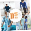 SEWACC 1 Set Durable Rubber Crutch Replacement Parts with Nonslip