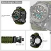 Kavie 23-in-1 Military Tactical Watch for Men, Multifunctional Outdoors Waterproof