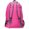 FOLDABLE BACKPACK, Pink, Folded 9”x7”x1.5” /Unfolded 17”x12.5”, Foldable