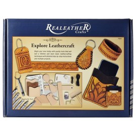 Realeather Leathercraft, Explore Kit, Brown