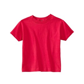 RABBIT SKINS Toddler Jersey T-Shirt, Red, 2T