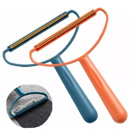 Unbranded 2-Piece Double-Sided Lint Remover - Reusable Fuzz Shaver Clothes Lint Roller Set