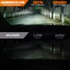 AUIMSOCO 9006 9005 LED Headlights Kit Combo Bulbs 10000K High
