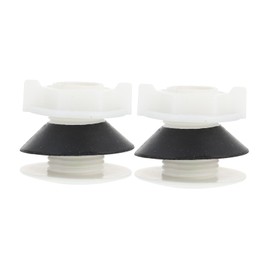 Tofficu 2Pcs Toilet Tank Plug Caps Durable Plastic Water Tower Connector for Fish Tanks Pools and Buckets Easy Installation Sturdy Construction Versatile Use