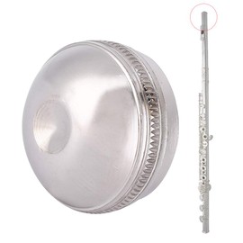 Flute Crown Flute Head Flute Cap Headjoint Screw Cap for Flute Repair Parts Flute Crown Performance Accessory Musical Instrument Accessories
