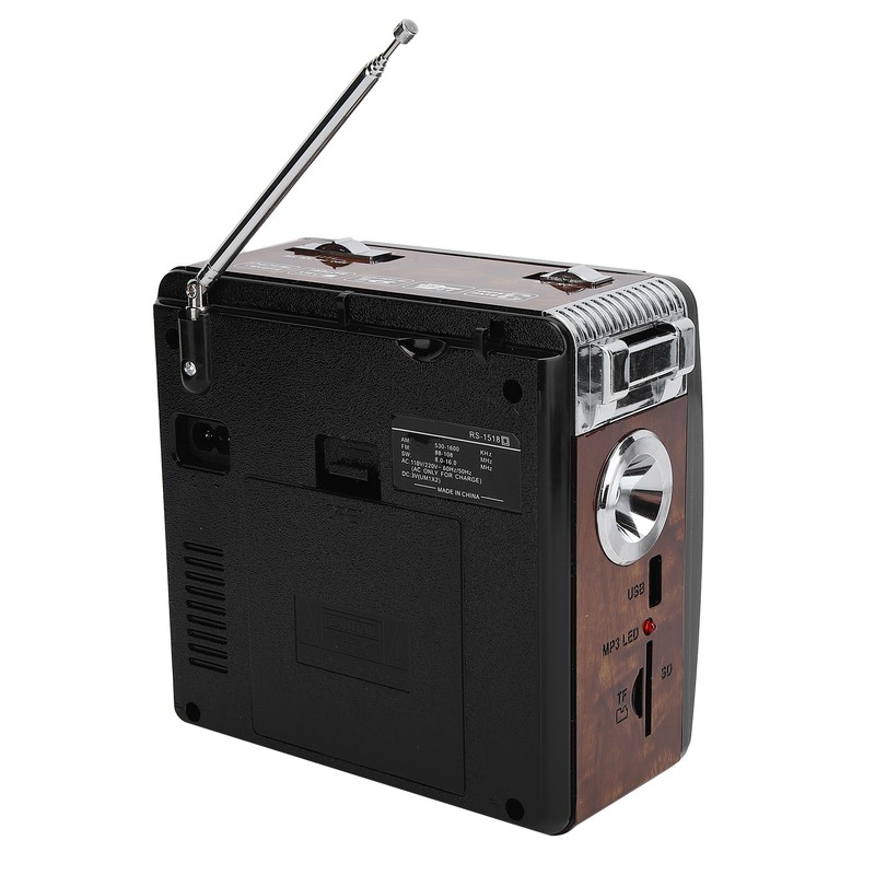 FM AM SW Radio USB FullWave Band Portable Radio Player