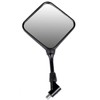 MotorToGo Black Dual Sport Bike Mirrors Compatible for 2003 Honda