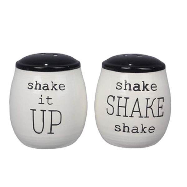 Youngs Ceramic Salt and Pepper Shaker Set