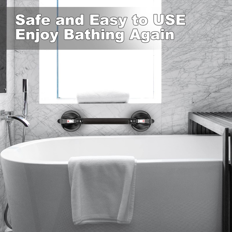 Daren Medical 17-Inch Shower Handle - Upgraded Grab Bar with