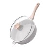 Kordisen Nonstick Ceramic Deep Frying Pan, 10 Inch Non Toxic