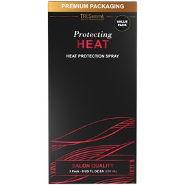 TRESemmé Heat Protection Spray for Hair, 3-Pack – Vitamin-Enriched Anti-Frizz Hair Products, 8 Oz Ea | TRESemmé