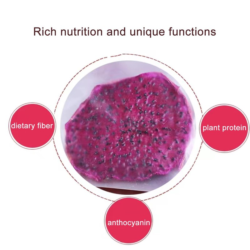 Slices of Dragon Fruit,Dried Dragon Fruit Slices,Low Temperature Roast,Dried Pitaya,Independent