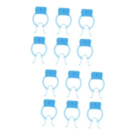 LALAFINA 2sets Nose Pincher for Sleep Snoring Aid Portable Nose Clip Fixing Breath Supply Ideal for Beauty 12pcs*2