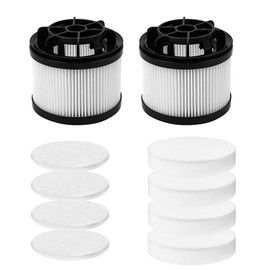 I clean Replacement Filter for Levoit LVAC-200, 2 Hepa Filter&4 Pre-Motor Foam & Felt Filters Compatible with Levoit LSV-V201-WUS