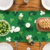 Artoid Mode Green Shamrock St. Patrick's Day Table Runner, Seasonal