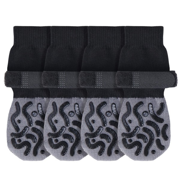Double Sides Non-Slip Dog Socks with Grippers to Prevent Licking