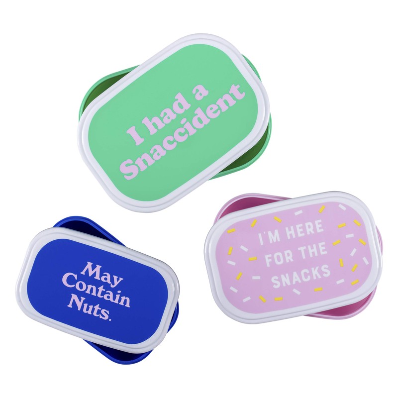 Yes Studio YST103 Snack Box Set-Snaccident, Green