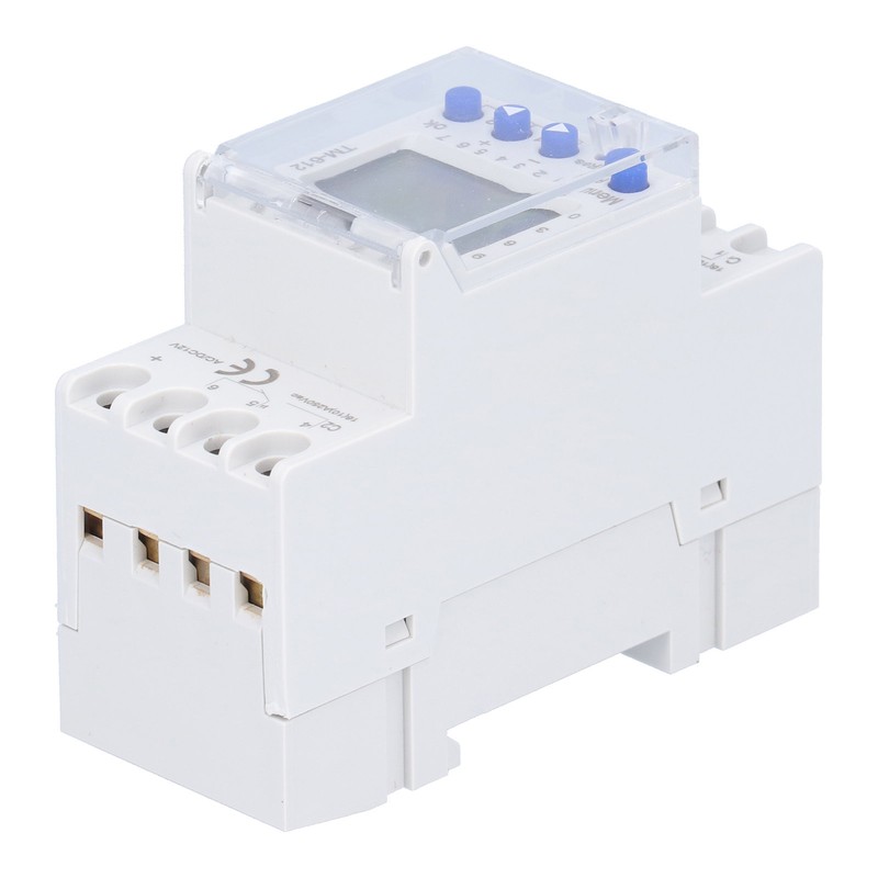 Time Control Switch Intelligent Power Supply Guide Rail Timer TM612