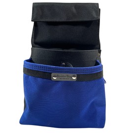 BOULDER Bag ULT 110 Ultimate Electrician Single Pouch. Blue. Tool Belt Ready Durability Wide Mouth, Deep Pockets, Pro Box Design. Made in The USA.