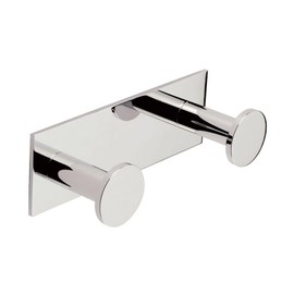 Ginger 2810D/PC Surface Doubl Robe Hook, Double Robe Hook, Chrome