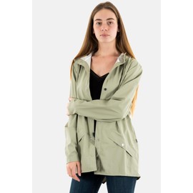 RAINS Unisex Jacket (US, Alpha, Small, Regular, Regular, Green)