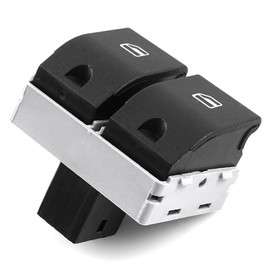 ROBUST Double Electric Window Switch Button Replacement Front Right 6Q0959858 for Seat Cordoba 2002-2009 Seat Ibiza 2002-2009 Volkswagen Polo 2001-2009
