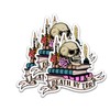 STICKYAME (3pcs) Death by TBR Sticker, Book Lover Stickers, Book