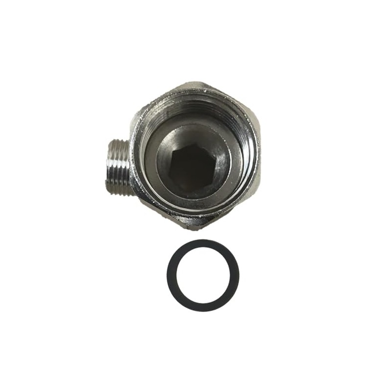 7/8" Female, 7/8" Male Stainless Steel Bidet T-Adapter