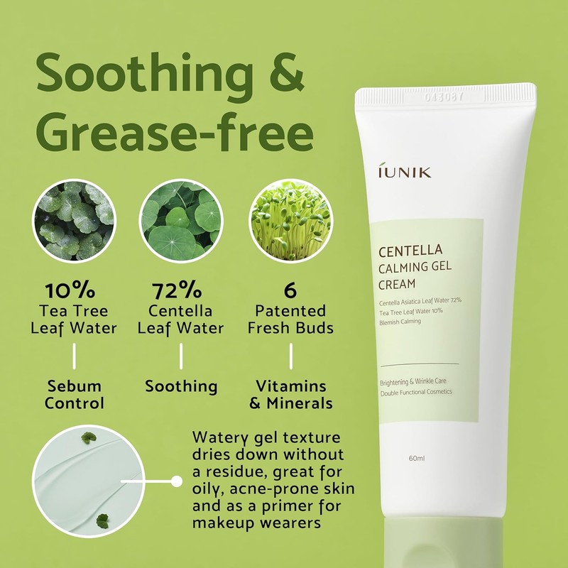 iUNIK [iUNIK]Centella Calming Gel Cream 60ml
