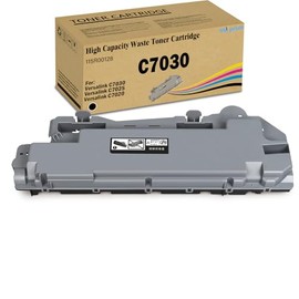 VersaLink C7020 C7025 C7030 Waste Cartridge Replacement for Xerox 115R00128 Waste Toner Cartridge Container Compatible with Xerox VersaLink C7020 C7025 C7030 Printer 1-Pack